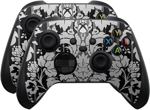 Glossy Glitter Skin Compatible with Microsoft Xbox Series X|S Controller (2 Pack) - Sunset Blur - Premium 3M Vinyl Protective Wrap Decal Cover - Easy to Apply | Crafted in The USA by MightySkins in Saudi Arabia