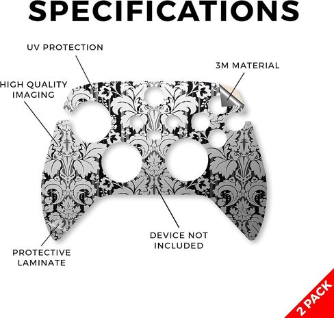 Glossy Glitter Skin Compatible with Microsoft Xbox Series X|S Controller (2 Pack) - Sunset Blur - Premium 3M Vinyl Protective Wrap Decal Cover - Easy to Apply | Crafted in The USA by MightySkins in Saudi Arabia