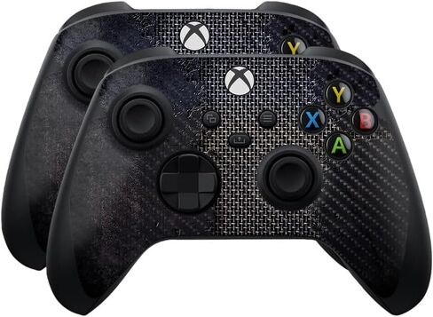Glossy Glitter Skin Compatible with Microsoft Xbox Series X|S Controller (2 Pack) - Viper Woodland - Premium 3M Vinyl Protective Wrap Decal Cover - Easy to Apply | Crafted in The USA by MightySkins in Kuwait