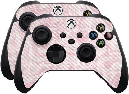 Glossy Glitter Skin Compatible with Microsoft Xbox Series X|S Controller (2 Pack) - Winter Rock - Premium 3M Vinyl Protective Wrap Decal Cover - Easy to Apply | Crafted in The USA by MightySkins in Saudi Arabia