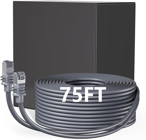 Starlink Gen 3 Cable 6.5FT, Starlink V3 Cable Replaces Standard Waterproof Ethernet Cable, Starlink Gen 3 Outdoor Cable Standard Cable, 6.5Ft/2M in Saudi Arabia