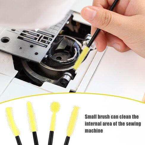 20 Pcs Sewing Machine Cleaning Brushes, Silicone Sewing Machine Cleaning Brushes Silicone Bristle Cleaning Brush for Sewing Machine Cleaning Supplies (Purple) in Saudi Arabia