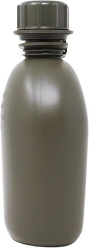 M McGuire Gear GI Style 1 Qt. مقصف بلاستيكي وعرة ، مصنوع في الولايات المتحدة الأمريكية ، بلاستيك البولي إيثيلين متين (زخارف الزيتون) in Kuwait