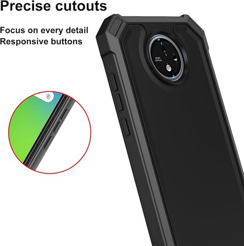 Ailiber for Orbic Joy 2 Cell Phone Case, Orbic Joy 2 Screen Protector, Dual Layer Protective, Shockproof Corner TPU Bumper, Slim Silicone Heavy Duty Cell Phone Cover for Joy2-Blue in Kuwait