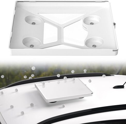 Starlink Mini Mount,Flat Starlink Mini Magnet Car Shield Mount with Protective Cover,for /Car/Rvs/Metal Surface,Black in Saudi Arabia