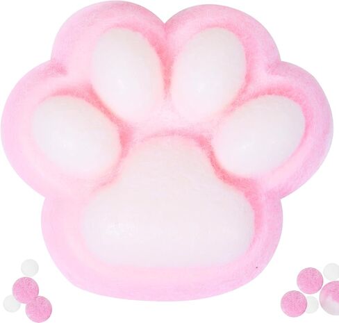1pcs اسفنجي Cat Paw ألعاب Squishy ، 5 في كبيرة لطيفة Kawaii fufu squishies ، quishy اللزجة كرة الفراء باو ، فائقة الإجهاد الضيق الرهان متعة مضحكة ألعاب الجدة المناسبة للبالغين الأطفال in Saudi Arabia