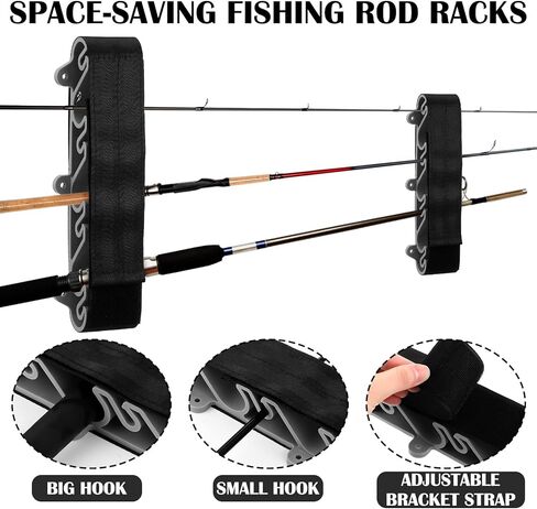 4 أجهزة كمبيوتر مثبتة حامل قضبان صيد قارب لقوارب الصيد الرأسية لرفع حزام قطب التخزين لسطح القارب in Kuwait