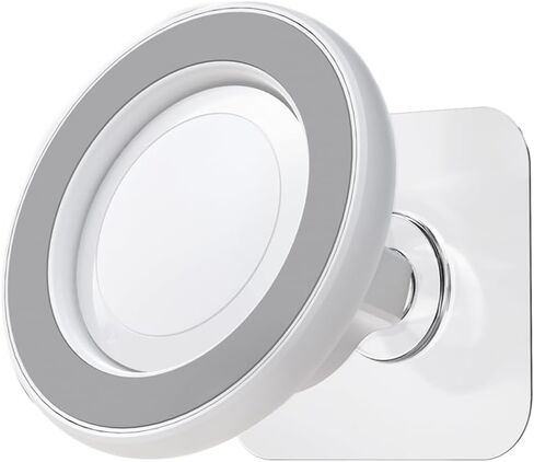for MagSafe Wall Mount Magnetic Phone Holder Includes All Smartphone Compatible Rings (Self-Adhesive), 360 Degree Free Rotation, Shower Mirror,Bathroom,Kitchen (Black) in Saudi Arabia