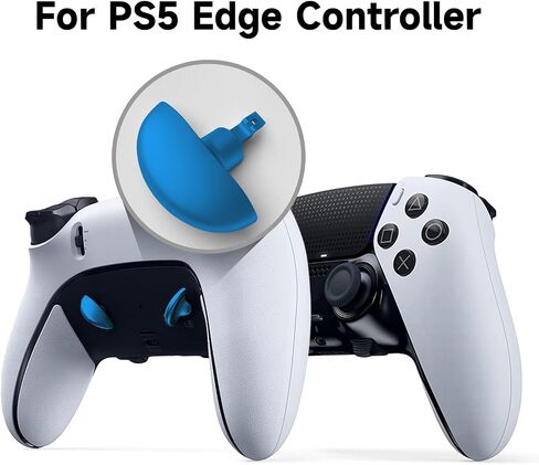 Metal Back Paddles for PS5 Edge Controller, 4PCS Back Buttons Replacement Parts Accessories for PS5 Dual Sense Edge Game Wireless Controller - Red in Kuwait
