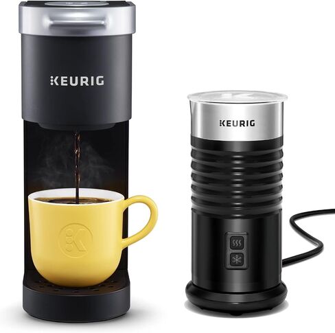 Keurig K-Mini صانع القهوة K-Cup Single ، حليب أسود و Keurig المستقل ، أسود in Kuwait