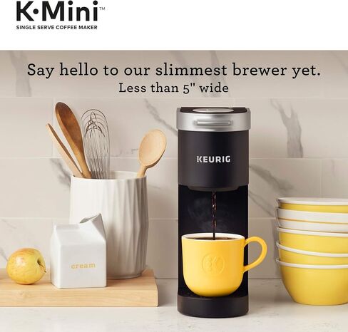 Keurig K-Mini صانع القهوة K-Cup Single ، حليب أسود و Keurig المستقل ، أسود in Kuwait