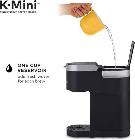 Keurig K-Mini صانع القهوة K-Cup Single ، حليب أسود و Keurig المستقل ، أسود in Kuwait