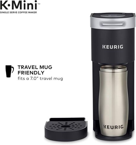 Keurig K-Mini صانع القهوة K-Cup Single ، حليب أسود و Keurig المستقل ، أسود in Kuwait