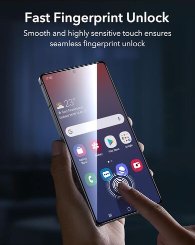 ESR 3 Pack for Samsung Galaxy S25 Ultra Screen Protector, 9H+ Hardness HD Tempered Glass with Easy Installation, Auto Dust-Elimination Tool for Galaxy S25 Ultra [6.9"], Case Friendly in Saudi Arabia