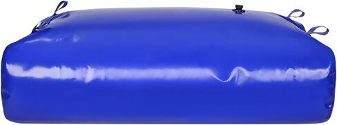 Vevor 400L/105.7Gallon تخزين المياه المثانة ، خزان RV ، حاوية 1000D PVC الأزرق القابل للطي ، حقيبة ناعمة كبيرة السعة ، المثانة المحمولة للوقاية من الحرائق ، التخييم in Kuwait