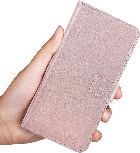 HOOMIL for iPhone SE 3rd Gen/2nd Gen/7/8 Wallet Case, PU Leather Flip Folio Case with Card Holder and Stand Feature, Shockproof Phone Cover (Black) in Saudi Arabia