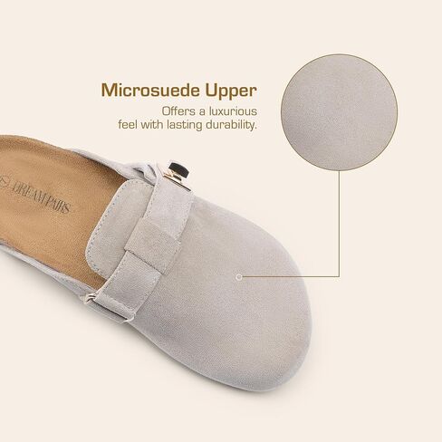 حذاء DREAM PAIRS نسائي مسطح بمقدمة مدببة بدون ظهر in Saudi Arabia