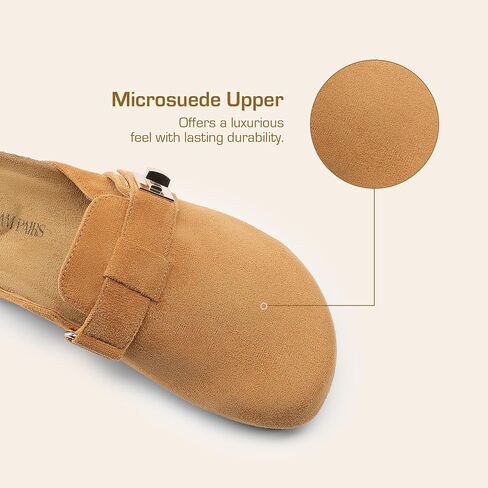 DREAM PAIRS Women's Flat Mules Pointed Toe Backless Loafer Shoes in Saudi Arabia