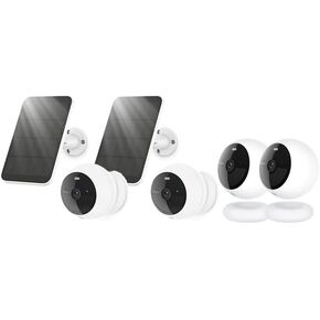 Noorio Home Security Camera System with B200SE-A201×2，B200-SE×2