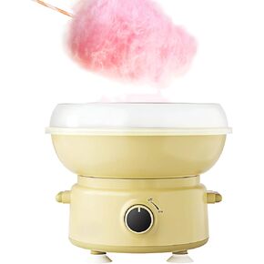 Cotton Candy Machine-Marshmallow Maker，Efficient to make marshmallows, suitable for families as well as parties. 400W Portable with Large Splash-Proof Plate, Great gift for children and adults.