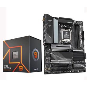 INLAND Micro Center AMD Ryzen 7 7800X3D 8-Core16-Thread Desktop Processor with GIGABYTE X670 AORUS Elite DDR5 PCIe 5.0 WiFi 6E ATX Motherboard