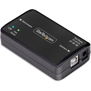 StarTech.com USB Galvanic Isolator 6KV, Electrical Noise Isolator, IP40, DIN Rail, Isolated Power Filter, USB 2.0/1.1, TAA
