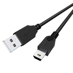 Mini USB Data and Charging Cable Compatible with Texas Instruments Calculators, TI-84 Plus, Plus C Silver Edition, TI-89 Titanium, Nspire CX/TI CX CAS Graphing Calculators (1.5m)