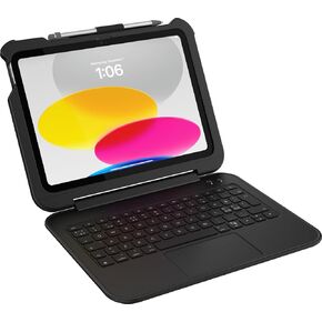 Case Otterbox Achiever Series Series 360 Series Case for iPad (A16) و iPad 10th Gen - Black (سفن وحدة واحدة في polybag ، مثالية لعملاء الأعمال)