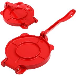 IMIKEYA 6 Inch Tortilla Press & Pizza Dough Maker - Heavy-Duty Aluminum Tortilla Press for