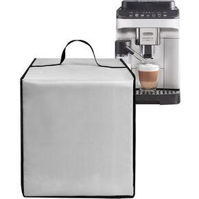 Espresso Machine Dust Cover Compatible With De'Longhi Magnifica ECAM22110B/ Evo ECAM29043SB/ECAM29084SB/ECAM32070SB/PHILIPS EP3241/54/EP3341/50 EP4444/90 Coffee Machine Silver