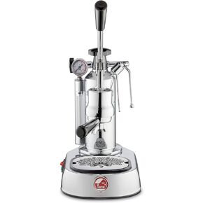 La Pavoni Lever Espresso Machine Europiccola SPECIAL EDITION with Gauge Black
