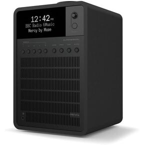 REVO SuperSignal Deluxe Radio with DAB/DAB+/FM Reception, Digital Alarm and Bluetooth Wireless Streaming - Shadow