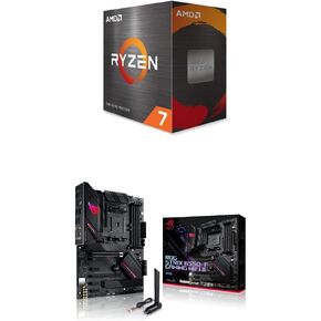 AMD Ryzen 7 5800X 8-core, 16-Thread Unlocked Desktop Processor & Asus ROG Strix B550-F Gaming WiFi II AMD AM4 (3rd Gen Ryzen) ATX Gaming Motherboard
