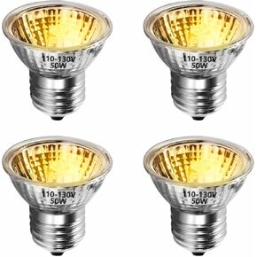 Reptile Heat Lamp, Turtle Lamp with 50W UVA/UVB Turtle Light Bulb, 360°Rotatable Clip Reptile Basking Light for Amphibian and Reptile Tanks, Terrariums, Cages.(Black)