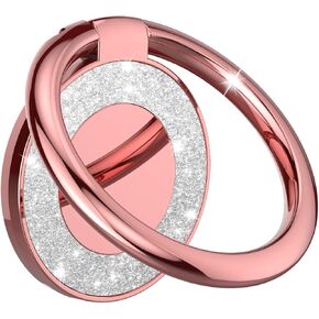 حامل رنين الهاتف الخليوي ، حامل قبضة الهاتف الخليوي ، قبضة الهاتف اللاصقة للهواتف والحالات. (بريق الفضة) in Kuwait