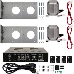 EARTHQUAKE MQB-HTK2 All-in-One Dual Bass Shaker Kit - Generates Low Frequency Effects for Home Theater, AR/VR Gaming, One Set