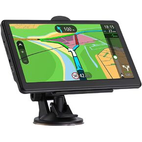 Car GPS Navigation GPS Navigation for Truck & RV & Car, Driver Alerts, Turn-by-Turn Directions, 2025 Map and Free Update Map