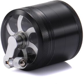 Grinder 2.2"Grinder Spice Grinder Kitchen Tools (Black)