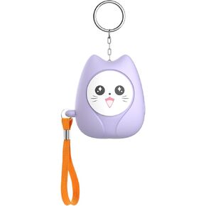 Birdie Personal Safety Alarm- Self Defense Keychain Loud Sirens, Bird Chirping, Flashing SOS LED Lights , Keychain Flashlight,H8 Birdie Alarm for Women (Purple)