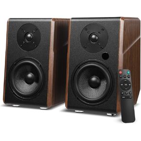 مكبرات الصوت AIYIMA S700 النشط مكبرات صوت "Bluetooth" ， مكبرات صوت تلفزيونية مدعومة بمقدار 100 واط مع مكبرات الصوت 5.25 بوصة ، مع إدخال فرعي ، بلوتوث/بصري/قوس/RCA/USB للصوت المنزلي والكمبيوتر الشخصي والتلفزيون