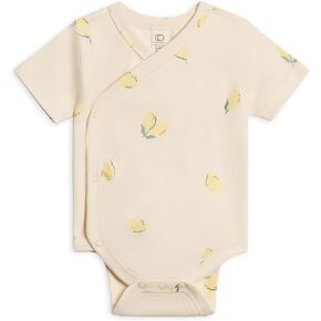 Colored Organics Short Sleeve Kimono Bodysuit