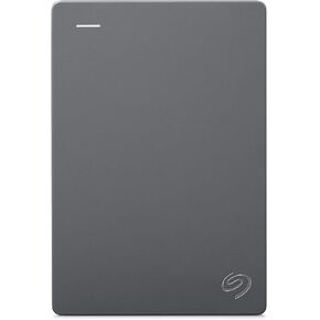 Seagate Basic External Hard Drive 5000 GB Silver (Renewed)