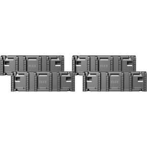 FLEX STACK PACK Storage System Battery Holder - FS1601 (Pack of 4)