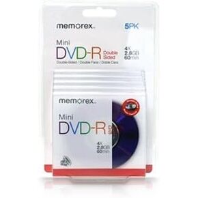 Imation DVD Recordable Media - DVD-R - 4x - 2.80 GB - 5 Pack Slim Jewel Case 05705