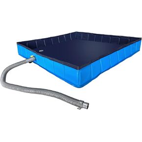 Portable Shower Pan, Foldable Shower Base Floor Outdoor Shower Enclosure Base Shower Stall Base for Indoor and Outdoor
