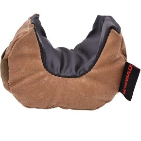 Micro Mini Fortune Cookie - Durable Heavy Wax Canvas Stable Tactical Rest Shooting Bag with Heavy Sand Fill