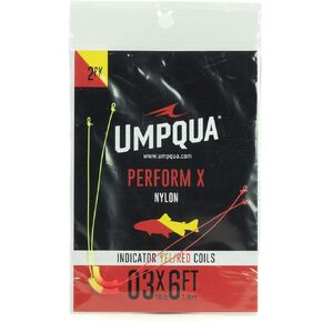 Umpqua Indicator Coil 6' - 03X (2 Pack) Yellow/Red