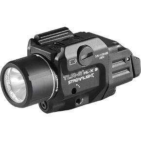 Streamlight 69475 TLR-8 HL-X G USB 1000-Lumen Weapon Rail-Mounted Rechargeable Tactical Flashlight with Integrated Green Aiming Laser, Includes Key Kit, Tool, and Rechargeable Battery, Black