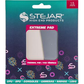 Stejar Thermal Pad 95 x 45 x 1.5 mm Extreme High Performance Compatible with CPU GPU Consoles LED Cameras