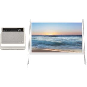 XGIMI Horizon S Max & XGIMI 2025 New Outdoor Portable Projector Screen 70"